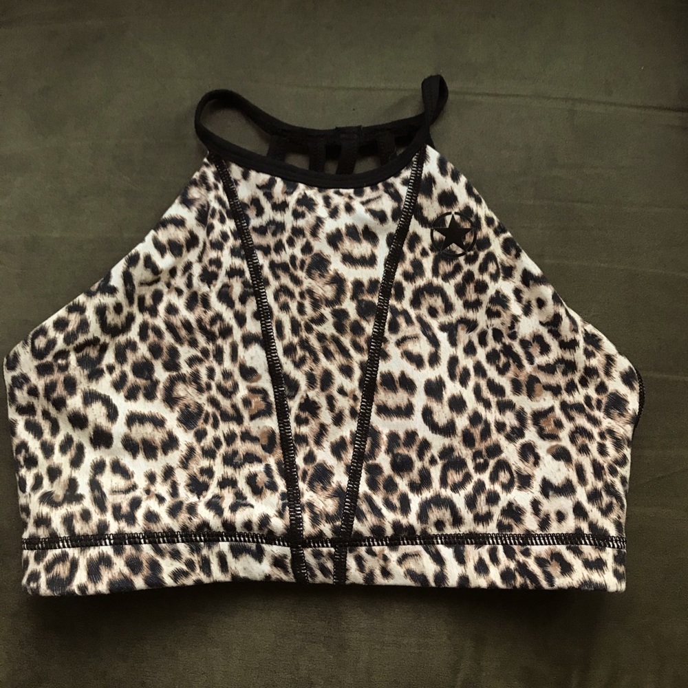 Savage Barbell Cheetah Sports bra